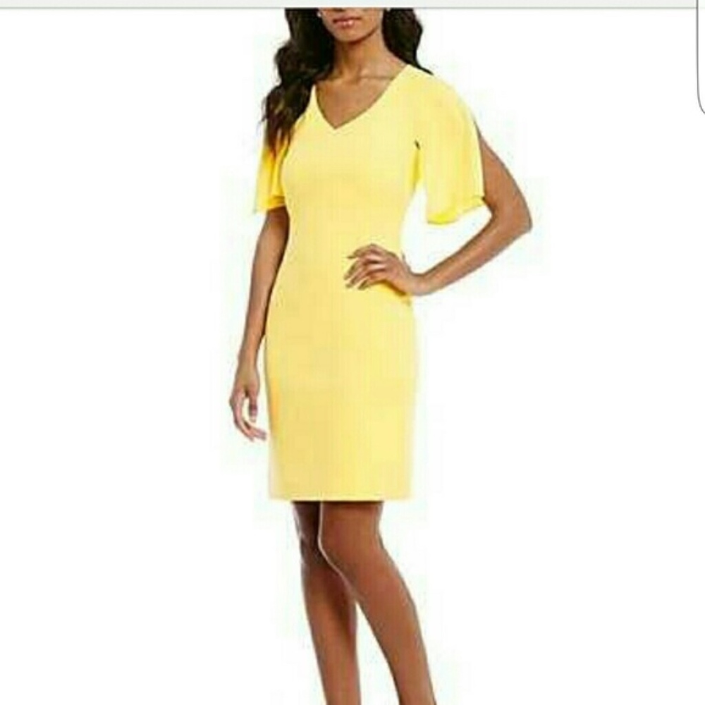 Yellow dress